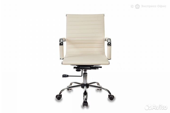 Кресло для руководителя Бюрократ CH-883-LOW/ivory