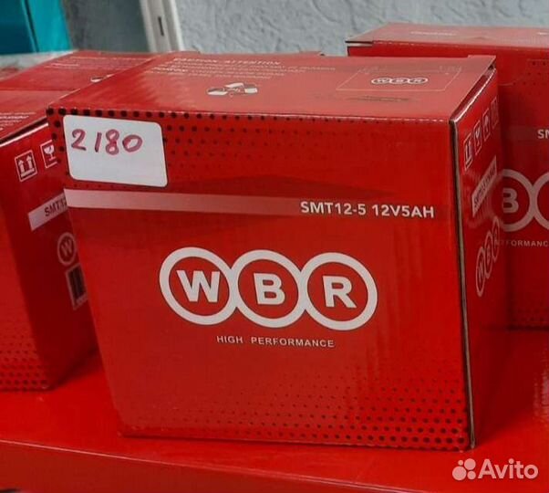 Аккумулятор для мотоцикла SMT12-5 WBR