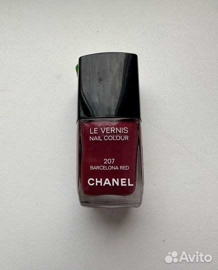 Chanel лак для ногтей 207 barcelona red