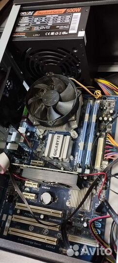 Игровой компьютер Intel gt730 4gb SSD WiFi