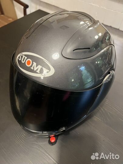 Мотошлем интеграл Suomy старый, живой