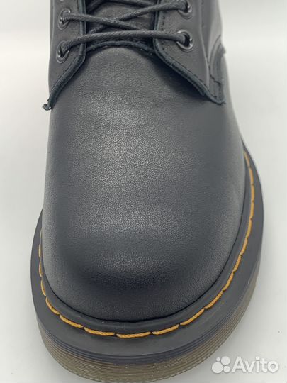 DR. Martens 1460 Jadon Black. Winter белый мех