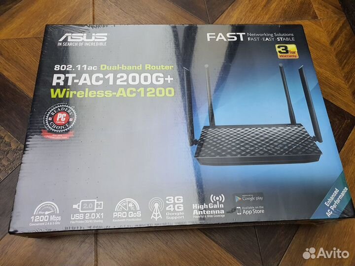 Роутер Asus RT-AC1200G+ / rt-n12