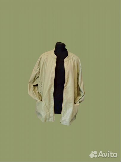 Куртка кожаная