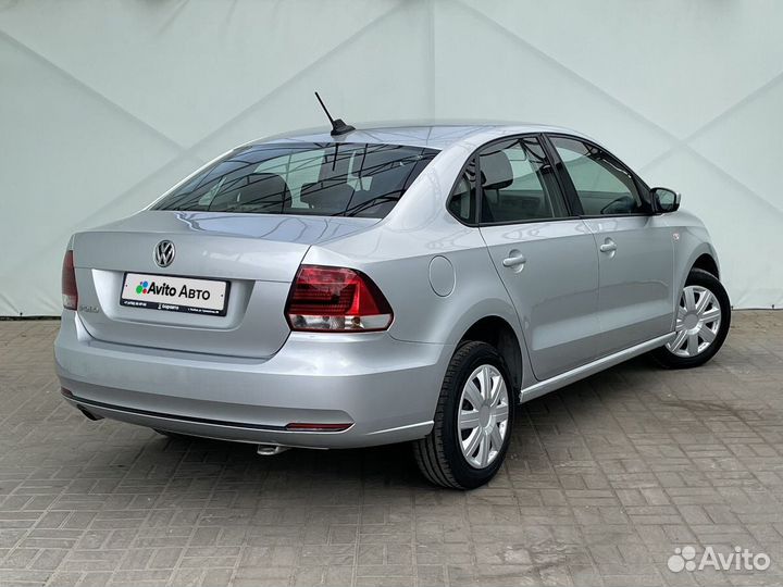 Volkswagen Polo 1.6 AT, 2017, 176 940 км