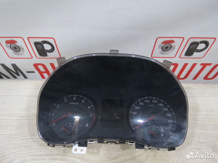 Панель приборов Hyundai Solaris 2