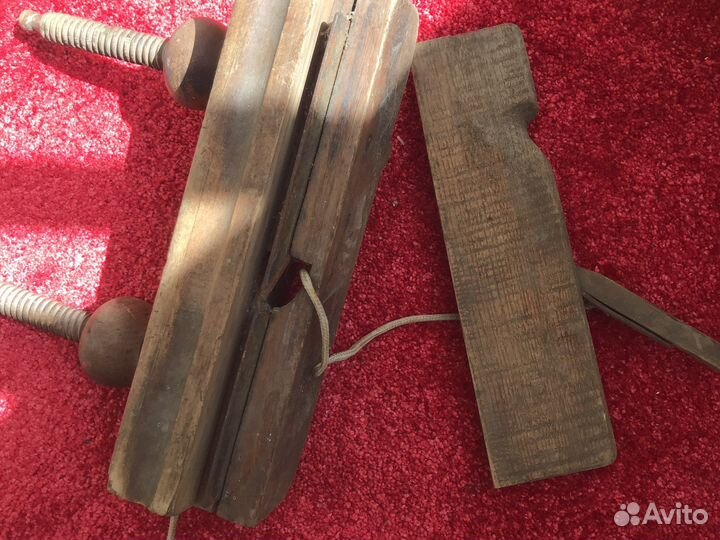 Старинный рубанок