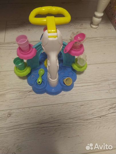 Набор плейдо фабрика мороженого и стоматолог