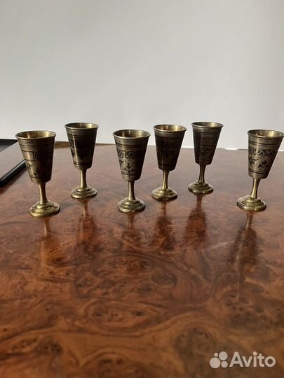 Рюмки серебро СССР