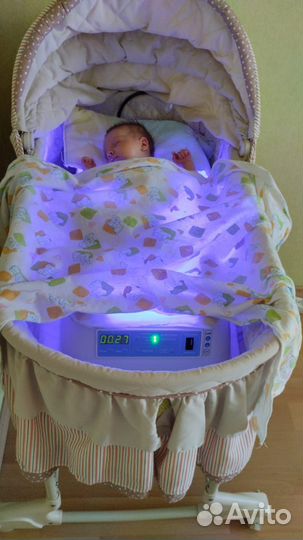 Лампа кроватка от желтухи. Билитест