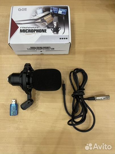 Микрофон паук держатель фантомное кабель xlr