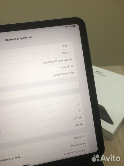 iPad Pro 11 2019 (1) 1Tb LTE RU/A Procreate Отличн