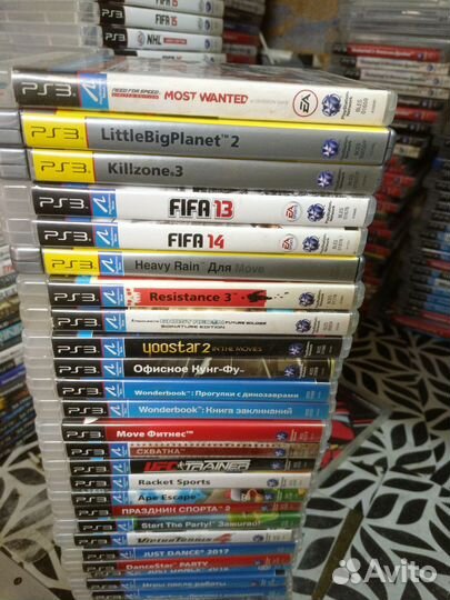 Игры на ps 3 Just Dance 2017/ 18 Move и другие