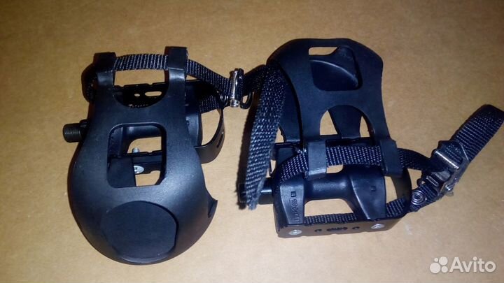 Педали с туклипсами