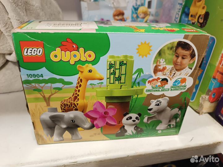 Конструктор10904 lego duplo Детишки животных
