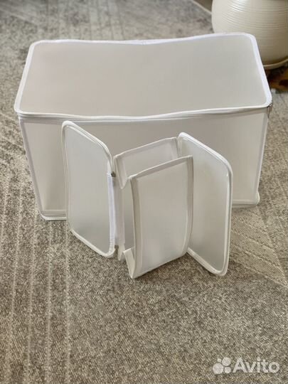 Матовый прозрачный короб для хранения