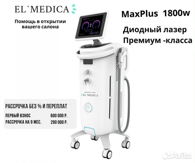 Хит продаж, Диодный лазер MaxPlus 1800W