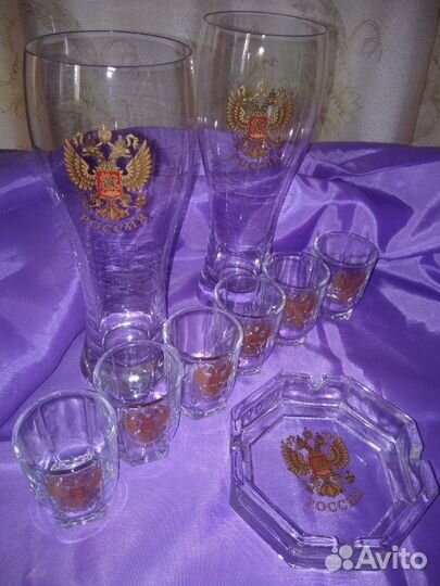 Бокалы, стопки. Набор