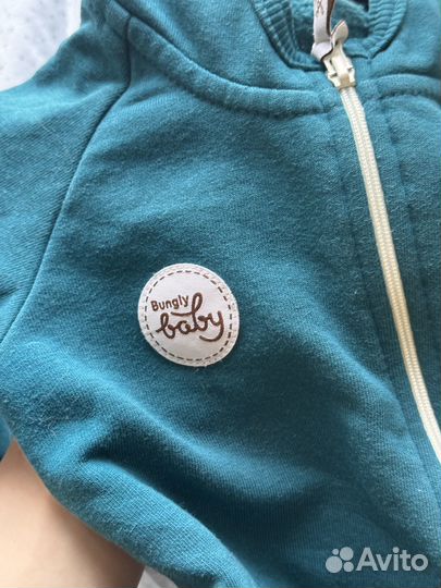 Bungly Комбинезон из футера утепленный 74