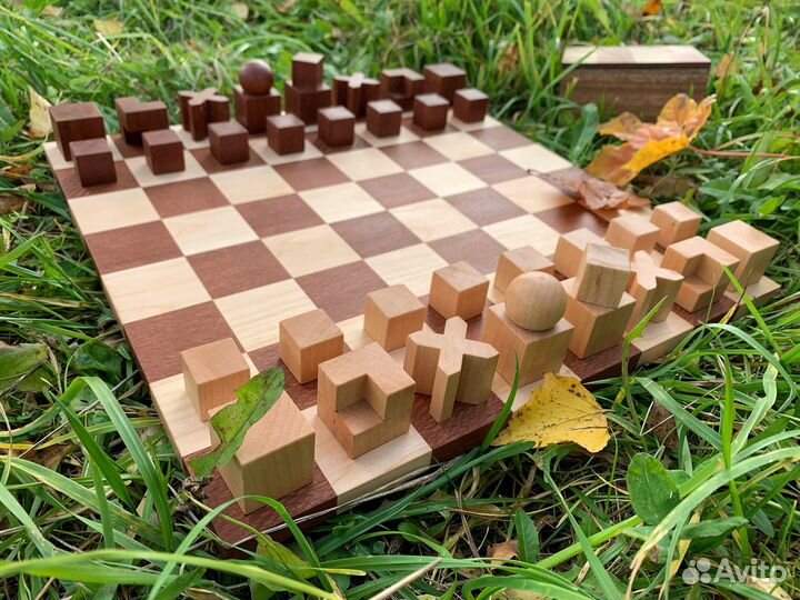 Шахматы Bauhaus (Баухаус) конструктивизм