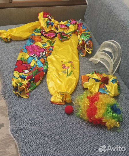 Карнавальный костюм клоуна