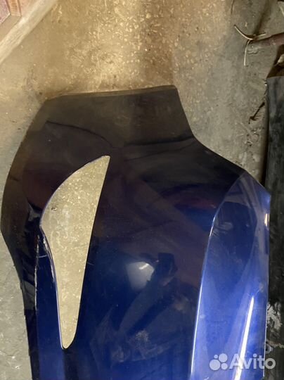 Задний бампер hyundai solaris 2014-2017