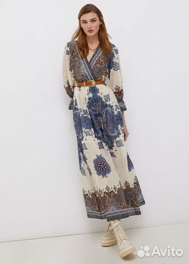 Летнее длинное платье