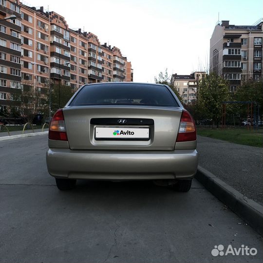 Hyundai Accent 1.5 AT, 2004, 278 000 км