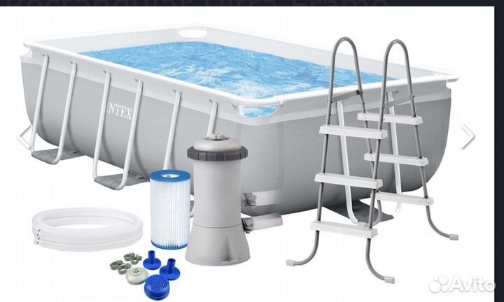 Каркасный бассейн intex