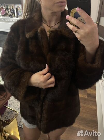 Шуба норковая