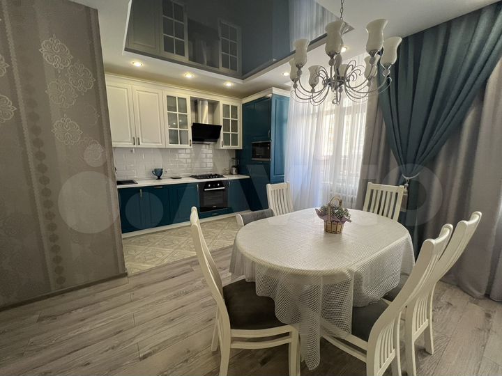 3-к. квартира, 77,4 м², 9/16 эт.