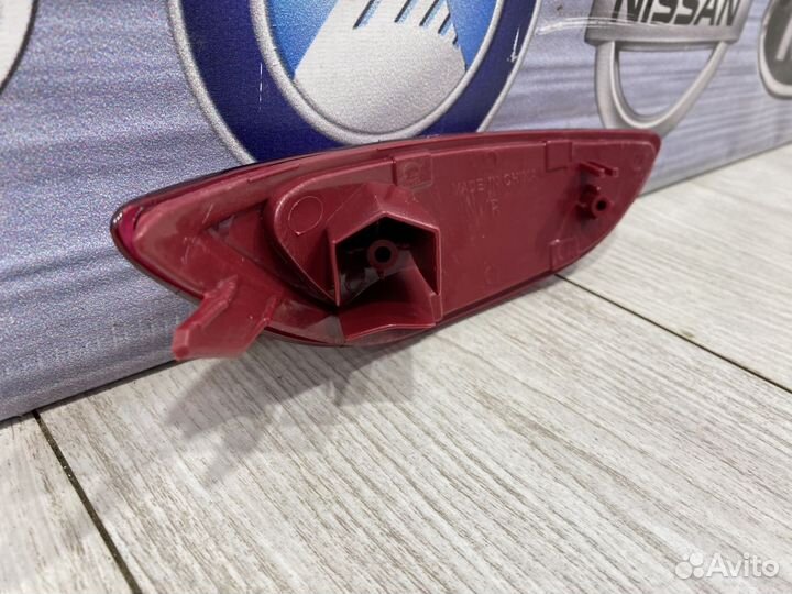 Катафот Отражатель заднего бампера Hyundai solaris