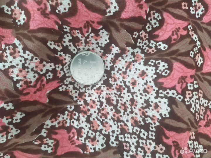 Отрезы натуральных шелков ткань