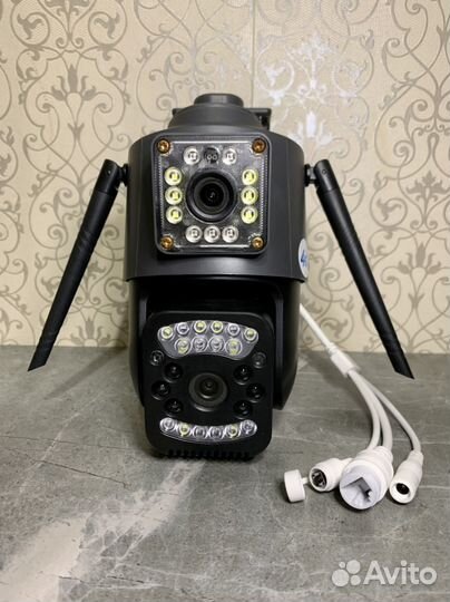 Уличная 4G камера видеонаблюдения с симкартой