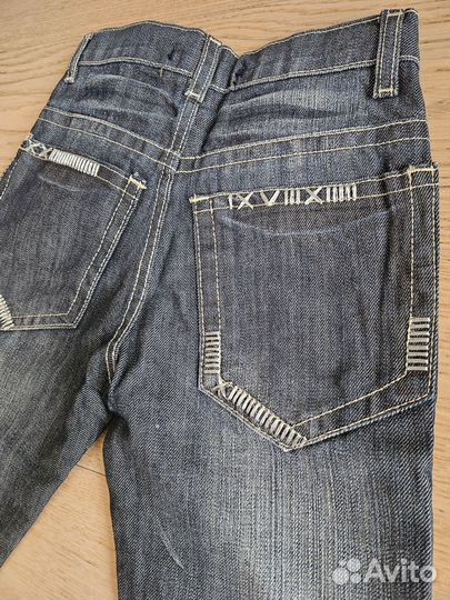 Джинсы для мальчика 110 р новые Финляндия