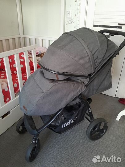 Коляска прогулочная индиго epica