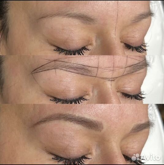 Микроблейдинг бровей