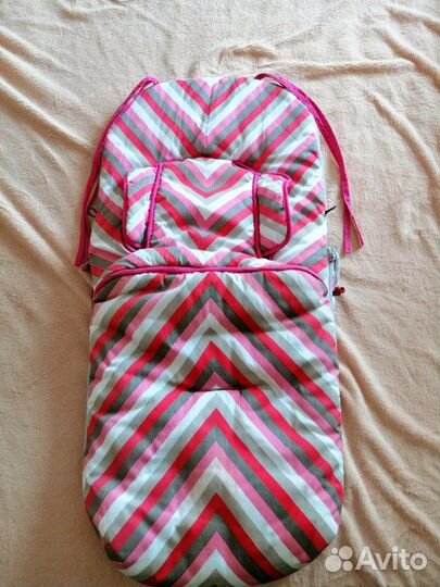 Утеплённый конверт в коляску