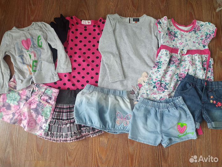 Пакет вещей девочке 92