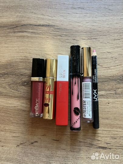 Блески для губ пакетом