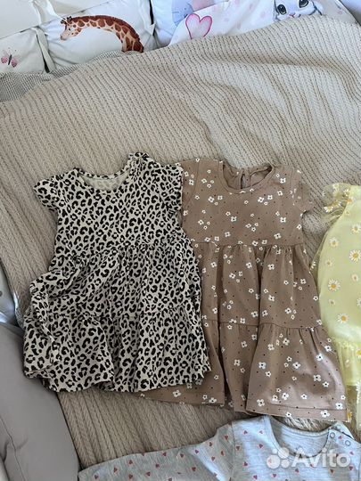 Платья на девочку 86-92