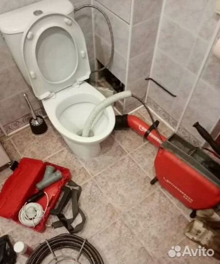 Прочистка канализации / Устранение засоров Частник