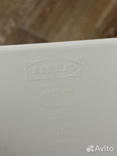 Детский стол и стулья IKEA mammut