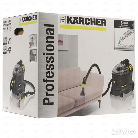 Новый в упаковке моющий пылесос Karcher Puzzi 8/1C