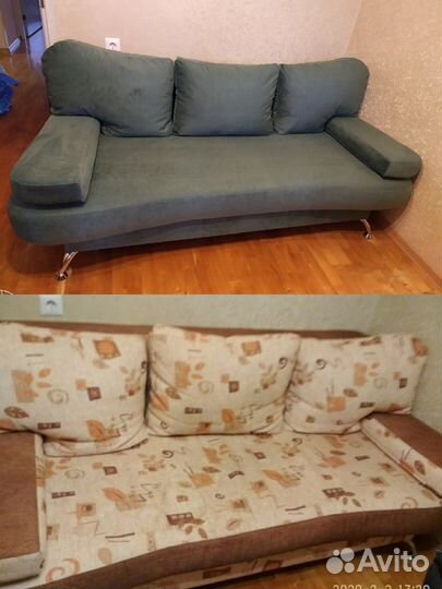 Перетяжка мебели на дому и в мастерской