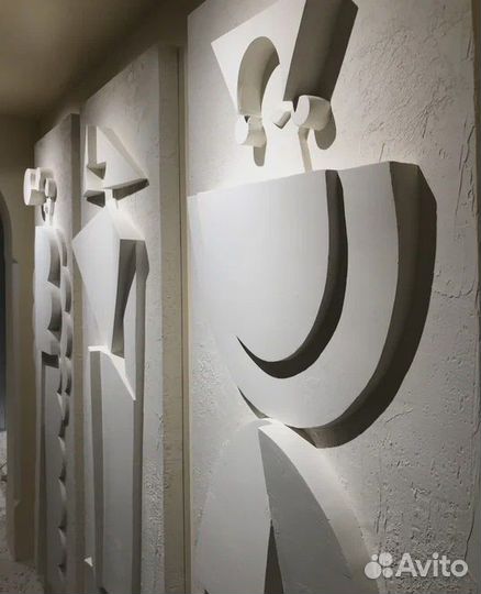 Барельеф / Панно Три товарища