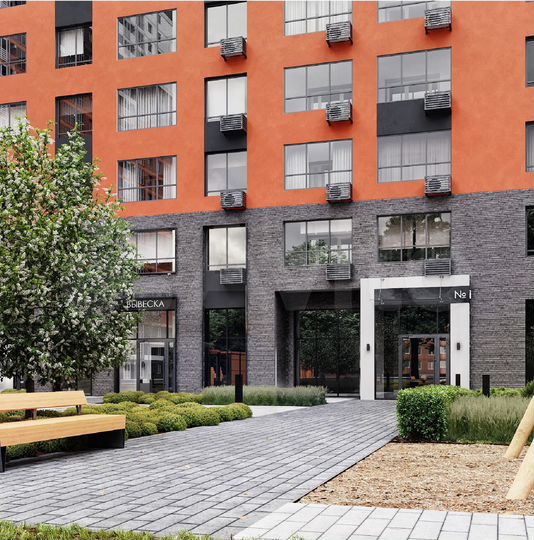 1-к. квартира, 49,7 м², 7/22 эт.