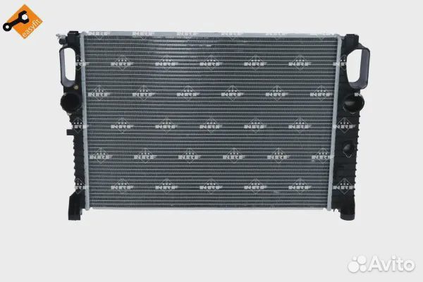 Радиатор системы охлаждения mercedes E-Series 2.7D 02