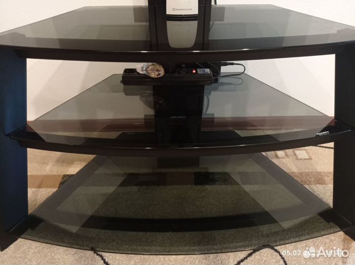 Торг Подставка Угловая Стеклянная для тв