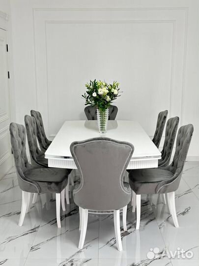 Кухонный стол и стулья обеденная группа
